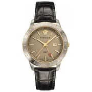 Versace Univers 2Tone Leather Watch For Men VEBK00218