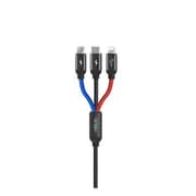 WIWU 5000mAh Power Bank Dual USB With 3in1 Cable White