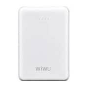 WIWU 5000mAh Power Bank Dual USB With 3in1 Cable White