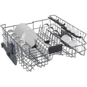 Beko 60cm Built-in Semi-Integrated Dishwasher, 14 Place Settings, 8 Programs, 46 dBA, ProSmart Inverter Motor - DSN28420X