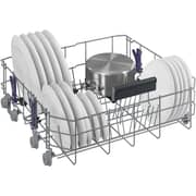 Beko 60cm Built-in Semi-Integrated Dishwasher, 14 Place Settings, 8 Programs, 46 dBA, ProSmart Inverter Motor - DSN28420X