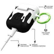 Case-Mate AirPod Case Creature Pods Ozzy Dramatic (White/Black)