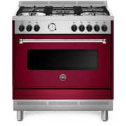 Bertazzoni Full Gas Range Cooker with Gas Oven 90x60, Stainless Steel