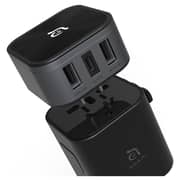 Adam Elements APAADT3BK Omnia T3 Travel Adapter Black