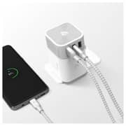 Adam Elements APAADT3SL Omnia T3 Travel Adapter Sliver/White