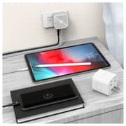 Adam Elements APAADT3SL Omnia T3 Travel Adapter Sliver/White