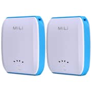 Mili Power Bank 7800mAh Ocean Blue X2 Bundle Offer