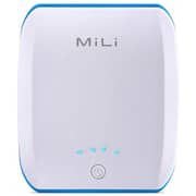 Mili Power Bank 7800mAh Ocean Blue X2 Bundle Offer