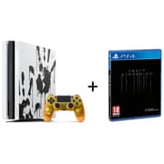 Sony PlayStation 4 Pro Console 1TB Death Stranding Collectors Edition Bundle White - Middle East Version