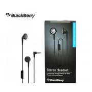 Blackberry Stereo Headset Black