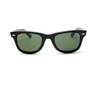 RayBan Wayfarer Black Acetate Unisex Sunglasses