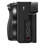 Sony Alpha A6100 APS-C Mirrorless Camera Black - ILCE6100LB + E PZ 16-50mm f/3.5-5.6 OSS Lens