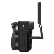 Sony Alpha A6100 APS-C Mirrorless Camera Black - ILCE6100LB + E PZ 16-50mm f/3.5-5.6 OSS Lens