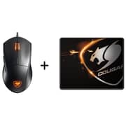 Cougar CGR-MINOS XC Wired Gaming Mouse + Mouse Pad 260x210mm Combo