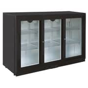 Zenet Back Bar Cooler 330 Litres Black ZBB330S