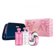 Bvlgari Omnia Pink Sapphire Gift Set (Bvlgari Omnia Pink Sapphire 65ml EDT + Body Lotion 75ml + Shower Gel 75ml + Pouch)