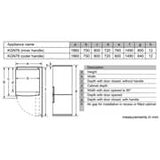 Siemens Bottom Freezer 578 Litres KG76NDI30M