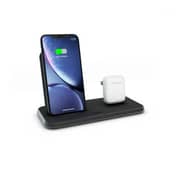 Zens Wireless Charging Stand Black With Lightning Port