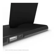 Zens Wireless Charging Stand Black With Lightning Port