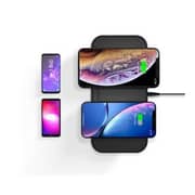 Zens Dual Aluminium Wireless Charger Black