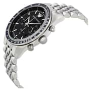 Emporio Armani Chronograph Silver Metal Watch Men AR5988