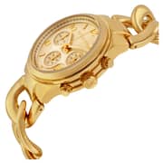 Michael Kors Runway Gold Tone Metal Watch Women MK3131