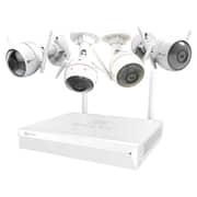Ezviz C3W Wall Mountable Wifi Camera 4Pcs With X5C Wireless Network Video Recorder