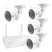 Ezviz C3W Wall Mountable Wifi Camera 4Pcs With X5C Wireless Network Video Recorder