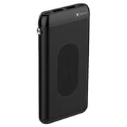 Xplore Wireless Charging Power Bank 10000mAh Black