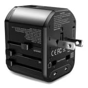 Rock 5V/3A Dual USB Universal Adaptor Black