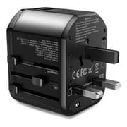 Rock 5V/3A Dual USB Universal Adaptor Black