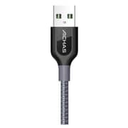 Achas Lightning Cable 1m Black