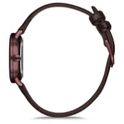 Omax Dome Series Brown Leather Analog Watch For Women DCD002F55I