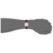 Omax Dome Series Brown Leather Analog Watch For Women DCD002R35I