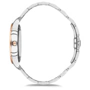 Omax Masterpiece Collection Silver-Rose Gold Stainless Steel Analog Watch For Men MG16C6CI