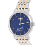 Citizen Vintage Silver/Gold Stainless Steel Analog Watch For Men BE9174-55L