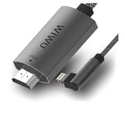 WIWU Lightning To HDMI Cable For iPhone Black