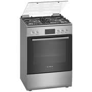 Bosch 4 Gas Burners Freestanding Cooker HGB320E50M