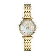 Fossil Carlie Mini Gold Metal Analog Women Watch ES4735