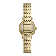 Fossil Carlie Mini Gold Metal Analog Women Watch ES4735