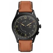 Fossil Fossil Hybrid Smartwatch Q Activist Brown Leather For Men