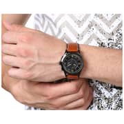 Fossil Fossil Hybrid Smartwatch Q Activist Brown Leather For Men