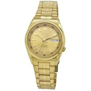 Seiko 21 Jewels Gold Metal Analog Watch For Men SNK574J1
