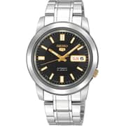Seiko 21 Jewels Silver Metal Analog Watch For Men SNKK17J1