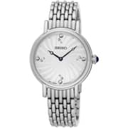 Seiko Swarovski Crystals Silver Metal Analog Watch For Women