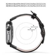Dux Ducis Luxury Apple Watch Band 42/44mm Black