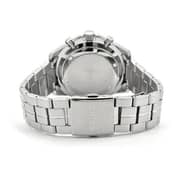 Seiko Chronograph Silver Metal Analog Watch For Men SSB345P1
