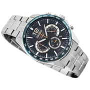 Seiko Chronograph Silver Metal Analog Watch For Men SSB345P1