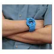 Casio G Shock Blue Polymer Men Analog/Digital Watch GA-100RS-2A