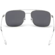 Diesel Silver Metal Non-Polarized Men Sunglasses DL029516A55
